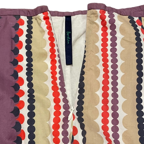 Boden Pleated A-Line Flare Circle Dots Mini Skirt Size 10 - Picture 2 of 4